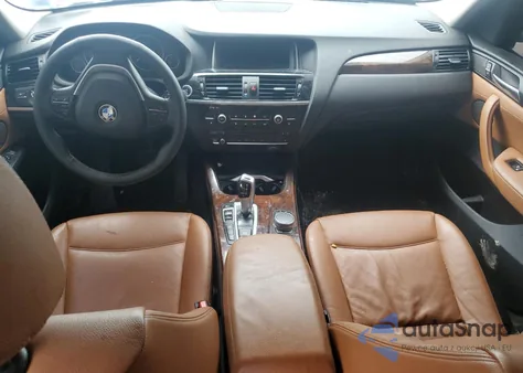 2017 BMW X3 xDrive28I z USA, uszkodzony, nr VIN 5UXWX9C54H0D97355